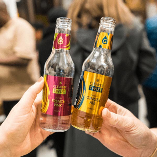 French Pink - Clear Twist